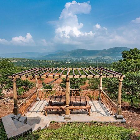 Saffronstays Niramay, Torna-Rajgad - Rustic Pool Villa With A Gazebo And Great Forest Views Marg Asni Exterior foto