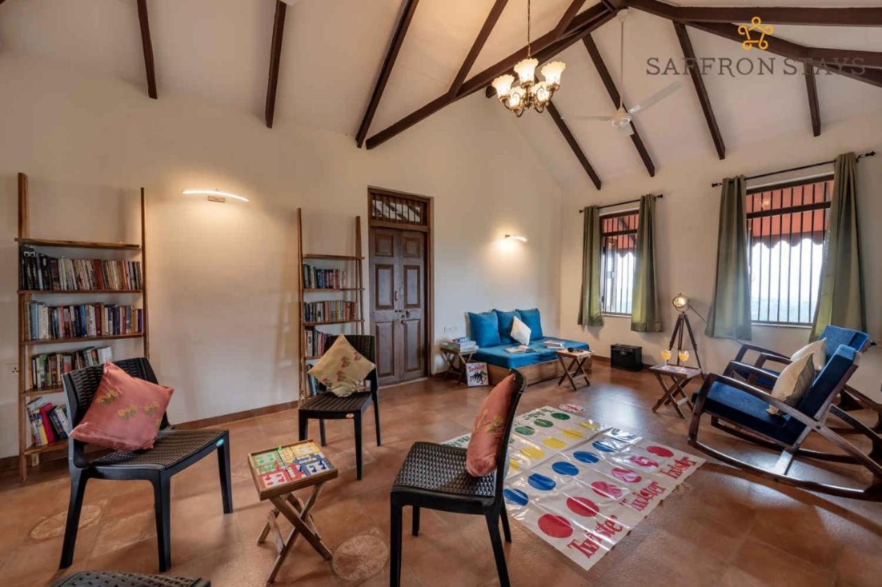 Saffronstays Niramay, Torna-Rajgad - Rustic Pool Villa With A Gazebo And Great Forest Views Marg Asni Exterior foto