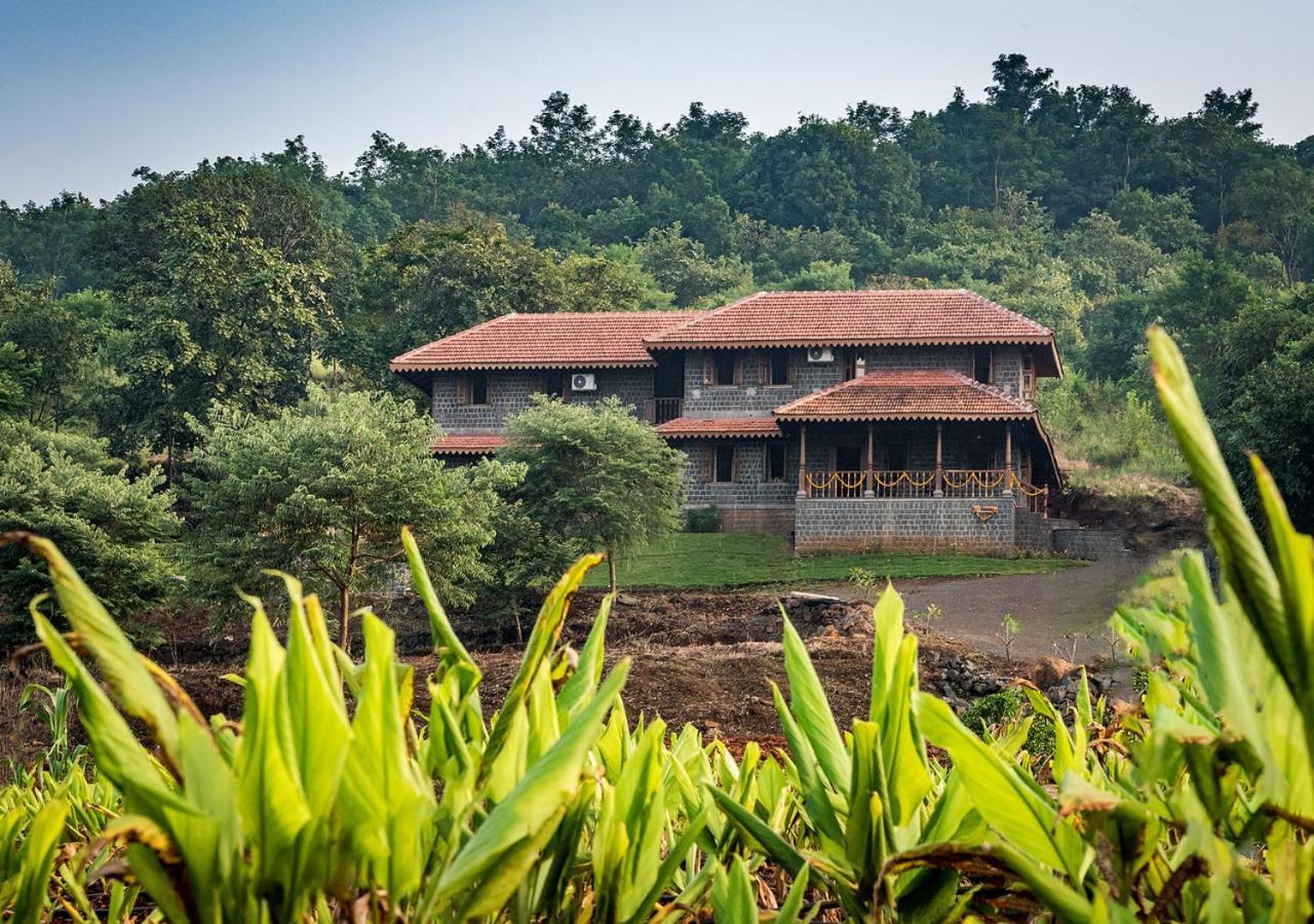 Saffronstays Niramay, Torna-Rajgad - Rustic Pool Villa With A Gazebo And Great Forest Views Marg Asni Exterior foto